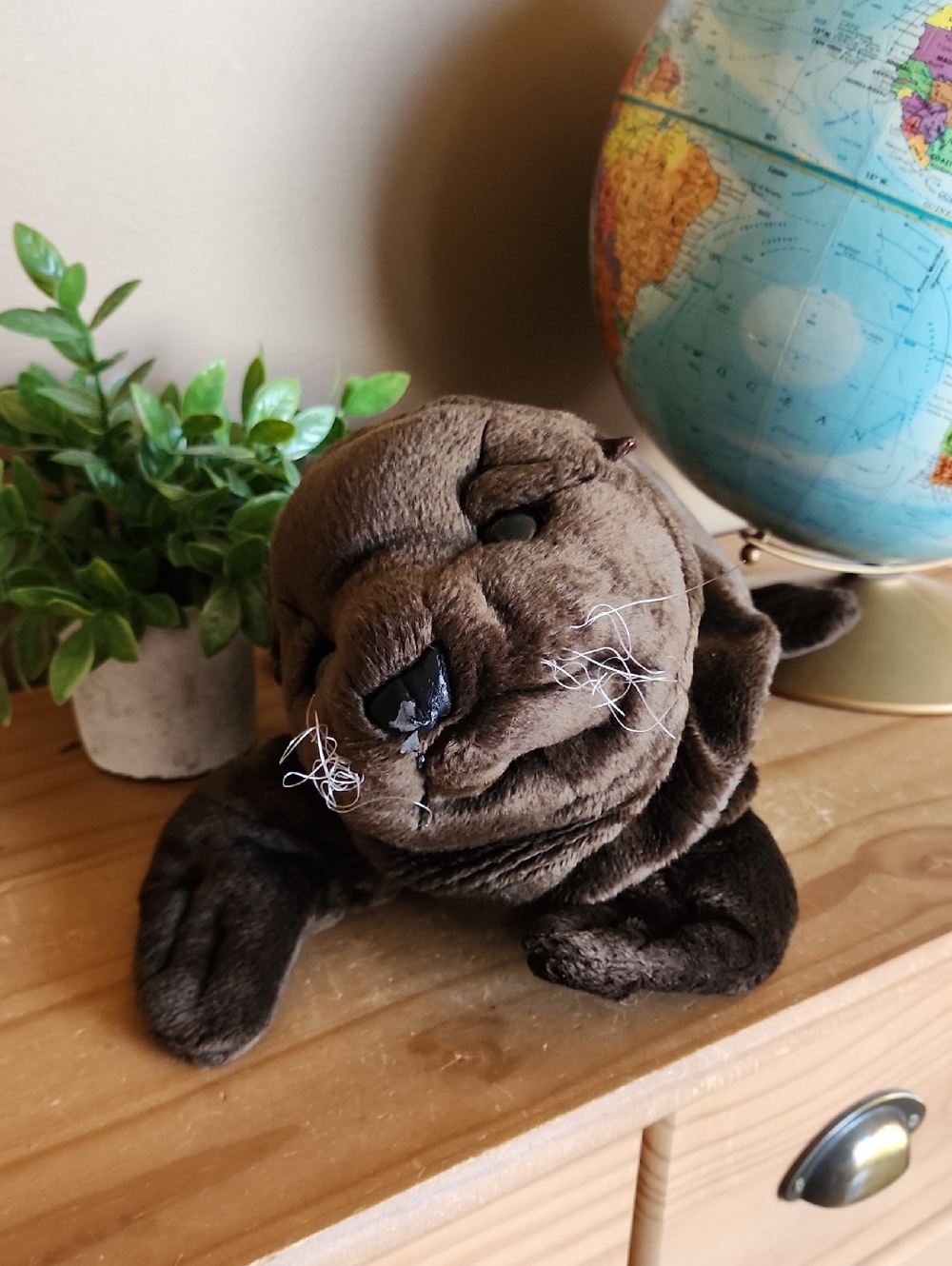 Folkmanis Brown Sea Lion Hand Puppet